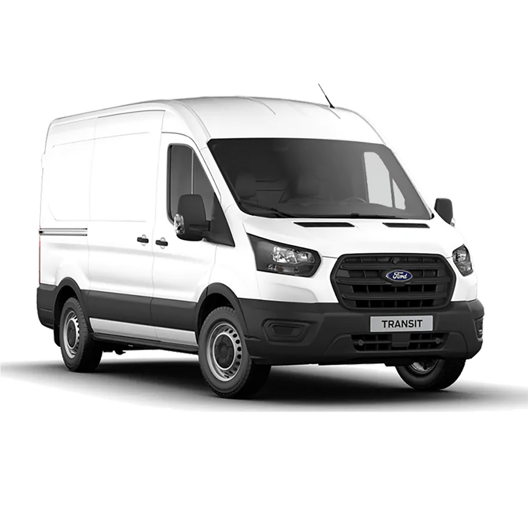 VB-SemiAir Comfort camper kit for Ford Transit DRW V363 Camper 2020-2025 on a Ford Transit van.