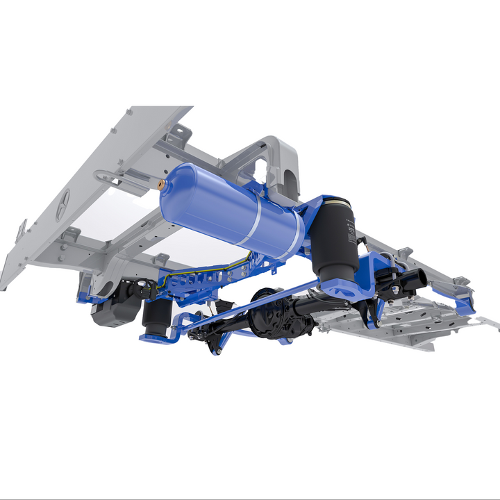 Renault Master suspension system ensuring optimal vehicle stability and comfort